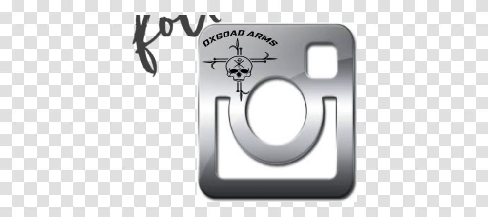 Download Hd Oxgoad Arms Ig Logo Instagram, Text, Wheel, Machine, Symbol Transparent Png