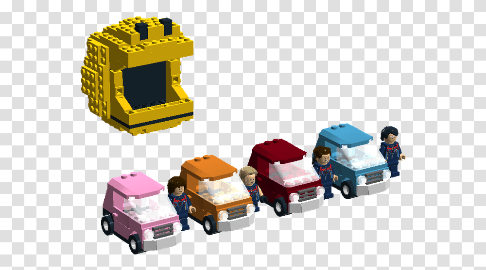 Download Hd Pac Man Pixels Lego Adam Sandler Pac Man Ghost Cars, Person, Human, Transportation, Vehicle Transparent Png