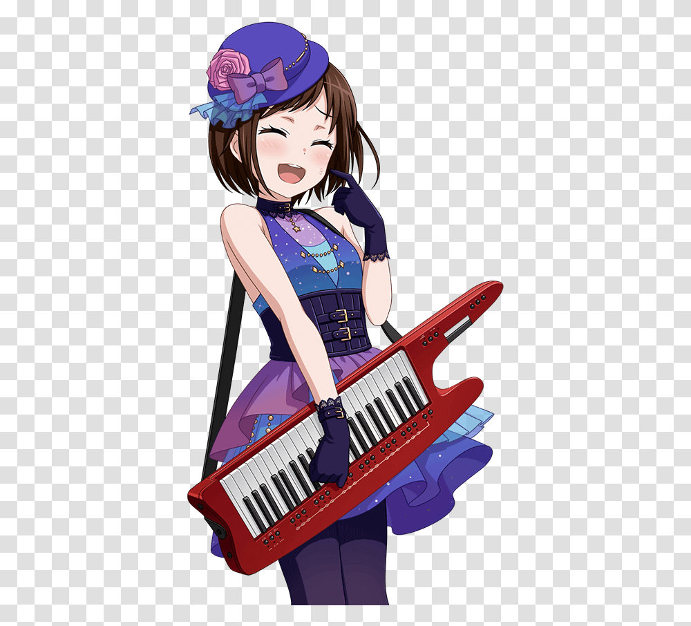 Download Hd People Looking Up Person Playing The Keytar, Guitar, Leisure Activities, Musical Instrument, Label Transparent Png