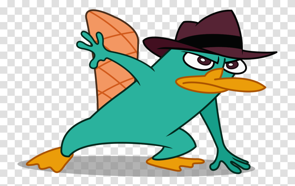 Download Hd Perry The Platypus Perry The Platypus, Hat, Clothing, Apparel, Animal Transparent Png