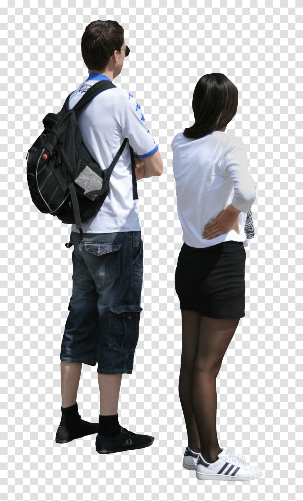 Download Hd Person Walking Side View People Person Side View, Clothing, Shorts, Pants, Bag Transparent Png