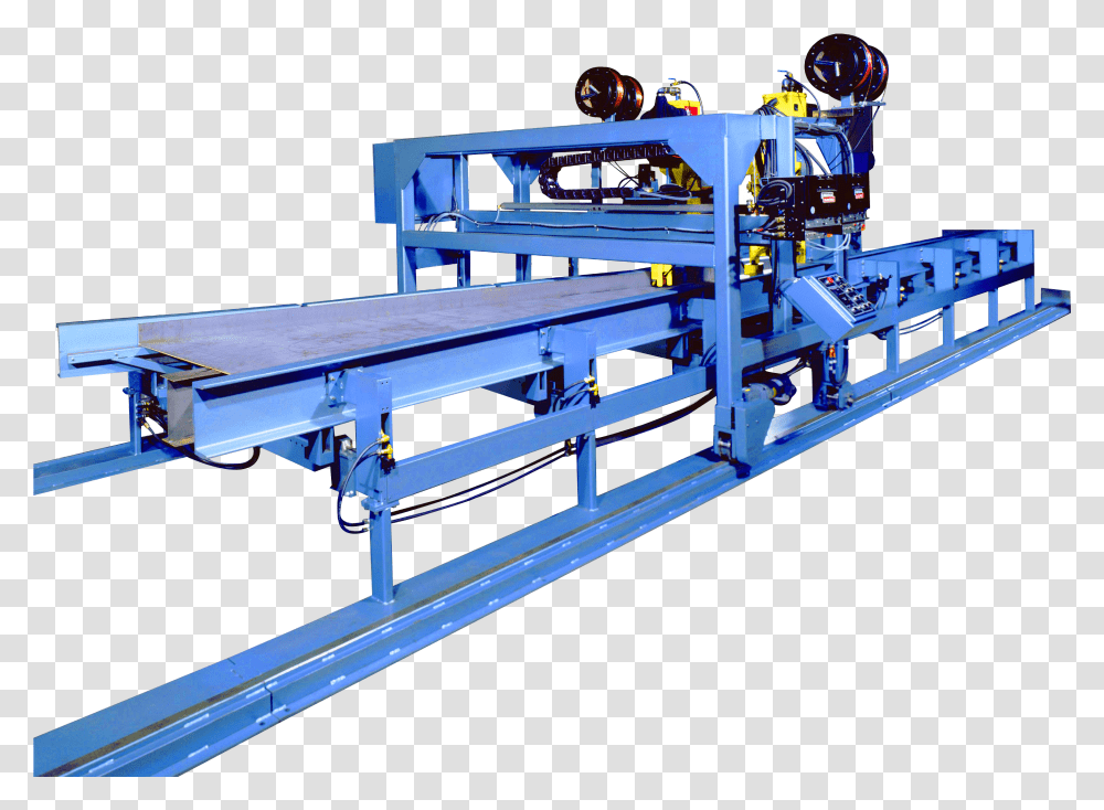 Download Hd Phi Automatic Beam Gantry Guntry Welding, Machine, Lathe, Generator, Car Wheel Transparent Png