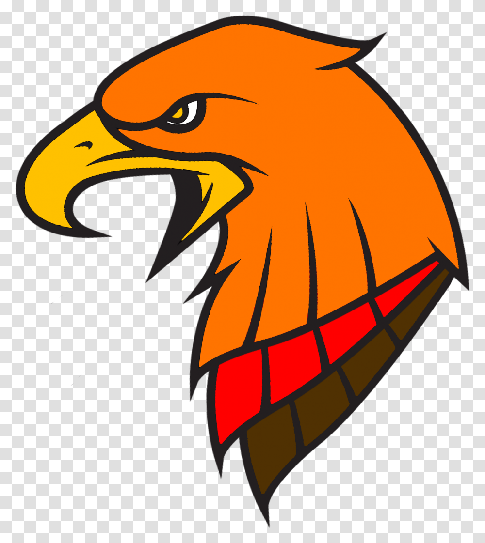 Download Hd Phoenix Volleyball Club Moose Jaw Phoenix Bird Head, Animal, Clothing, Apparel, Eagle Transparent Png
