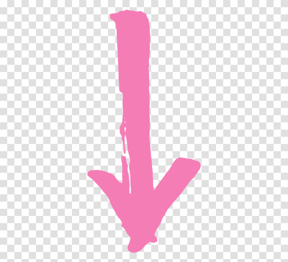 Download Hd Pink Arrow Jgp Arrow Vector Free Pink, Text, Hook, Anchor, Bow Transparent Png