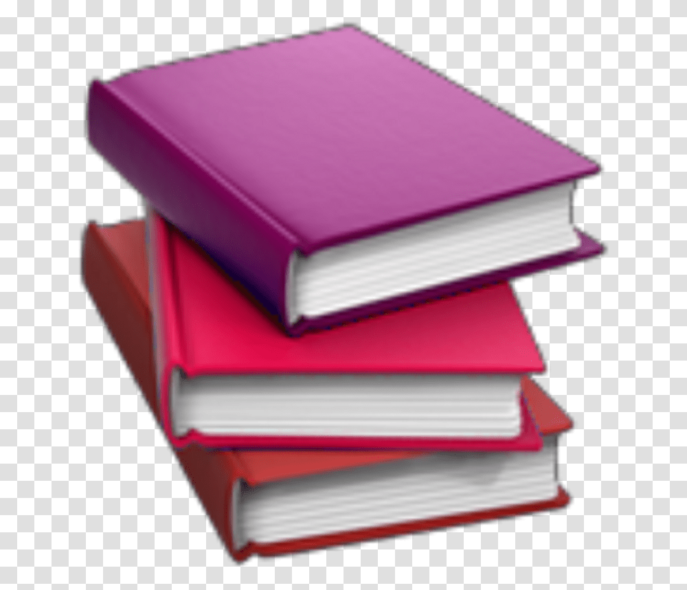 Download Hd Pink Book Pinkemoji Books Emoji Red Apple Book Emoji Transparent Png