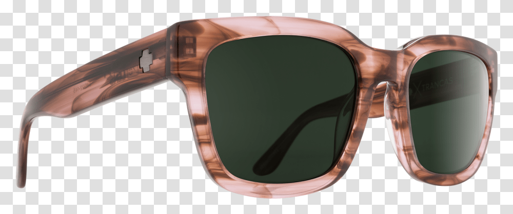 Download Hd Pink Smokehappy Gray Green Spy Optic Trancas Plastic, Sunglasses, Accessories, Accessory, Goggles Transparent Png