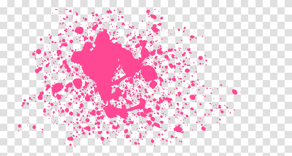 Download Hd Pink Splash Pink Water Splash Splash Colors 4k, Pattern, Ornament, Fractal, Paper Transparent Png