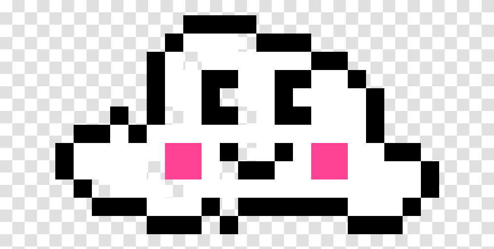 Download Hd Pixel Art Cloud Bts Pixel Speech Bubble Emoji Pixel Art Easy, First Aid, Symbol, Minecraft, Stencil Transparent Png
