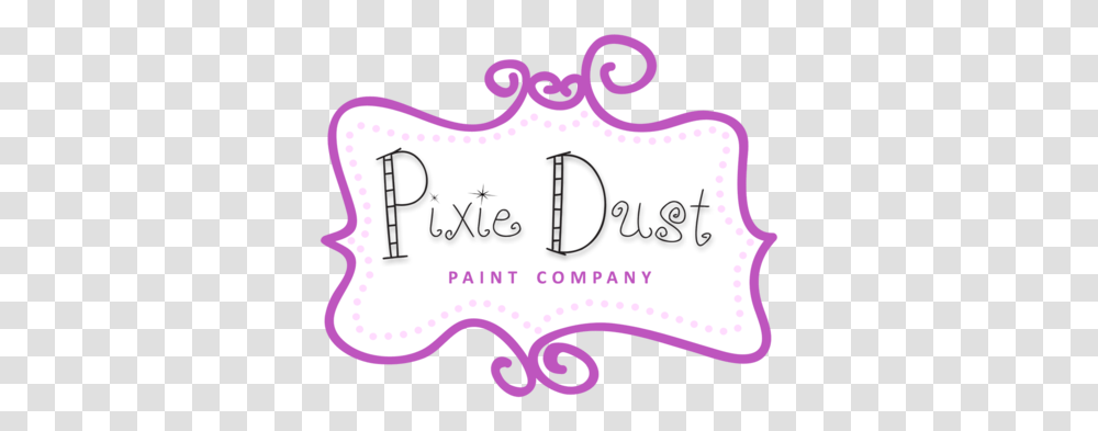 Download Hd Pixie Dust Paint Graphic Design, Label, Text, Icing, Cream Transparent Png