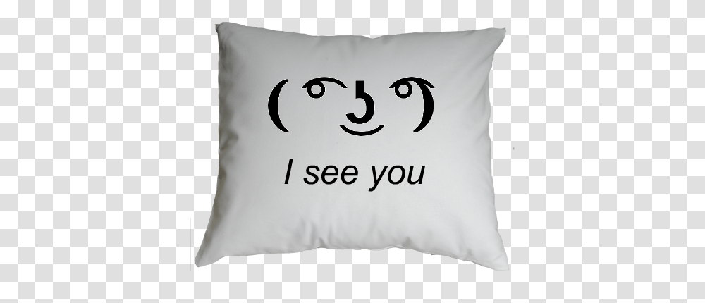 Download Hd Poduszka I See You Lennyface Happy, Pillow, Cushion Transparent Png
