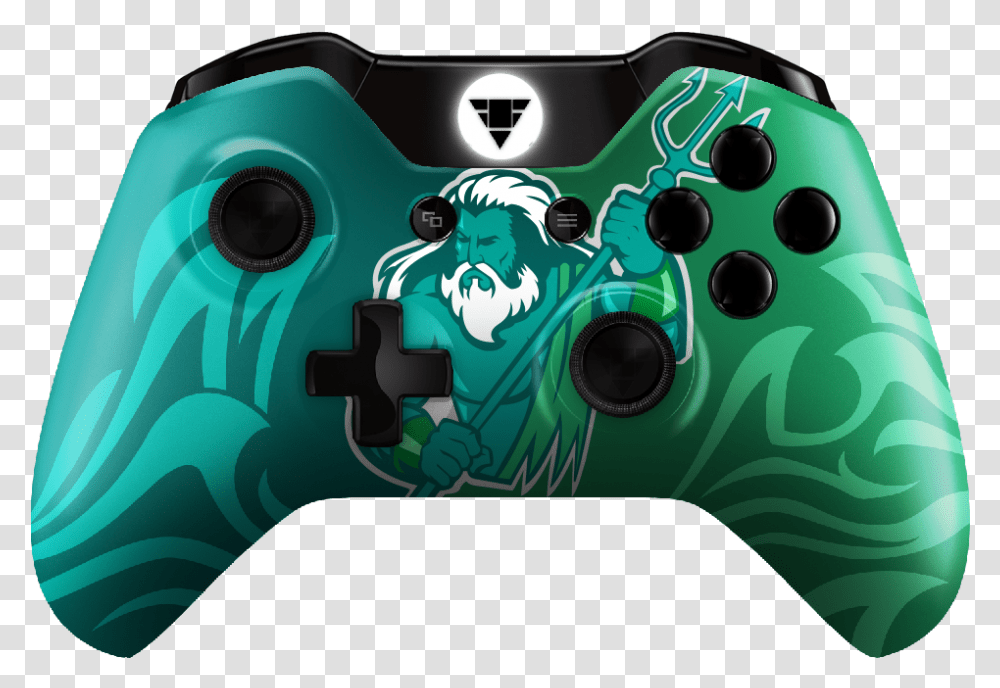 Download Hd Poseiden Esports Xbox One Controller Overwatch Video Games, Cushion, Pillow, Clothing, Animal Transparent Png