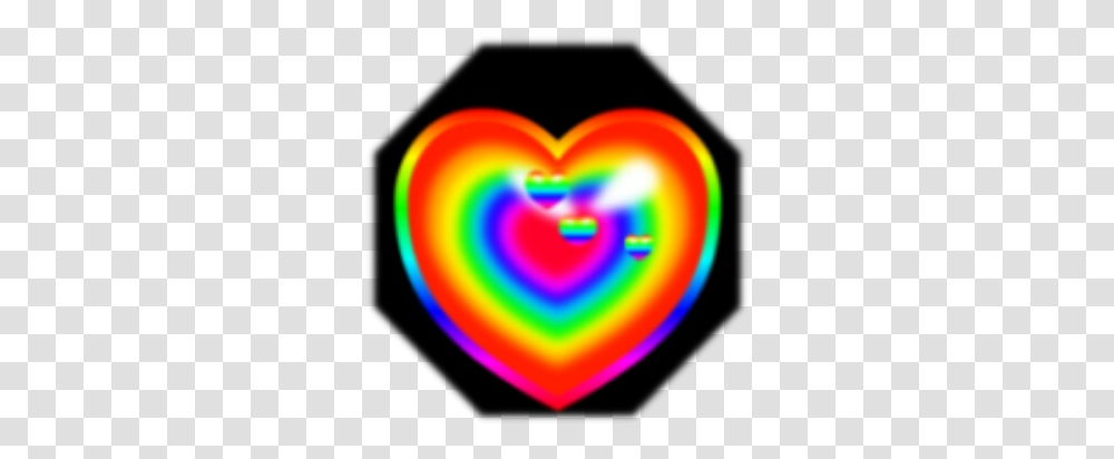 Download Hd Purity Heart Icon Heart Image Girly, Disk, Light, Neon, Graphics Transparent Png