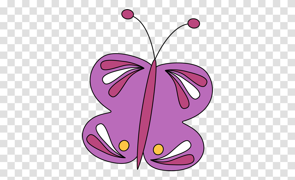 Download Hd Purple Butterfly Butterfly Clip Art, Pattern, Ornament, Floral Design, Graphics Transparent Png