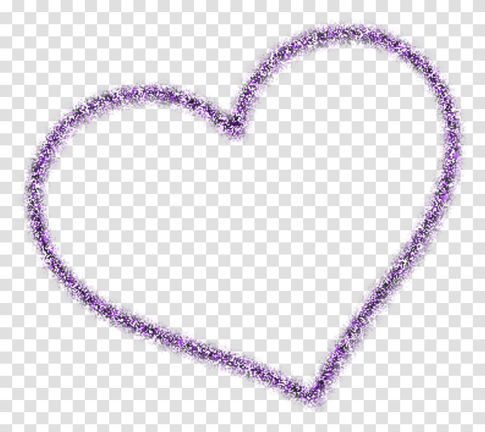 Download Hd Purple Glitter By Sparkle Heart Background, Accessories, Accessory, Necklace, Jewelry Transparent Png