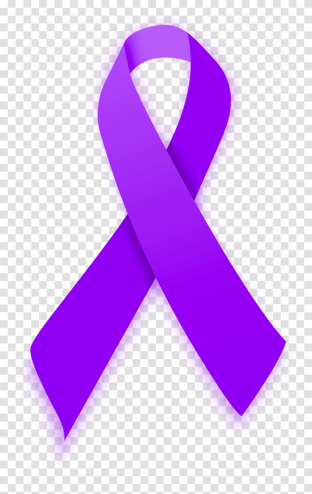 Download Hd Purple Ribbon Pic Purple Ribbon Background, Corridor, Sash Transparent Png