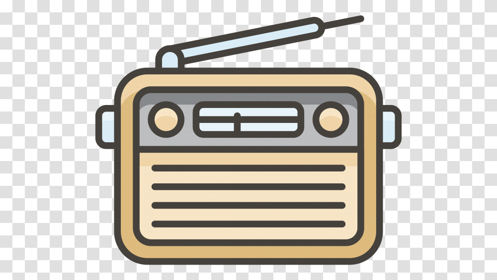 Download Hd Radio Emoji Icon Retro Radio Icon Radio Emoji Transparent Png