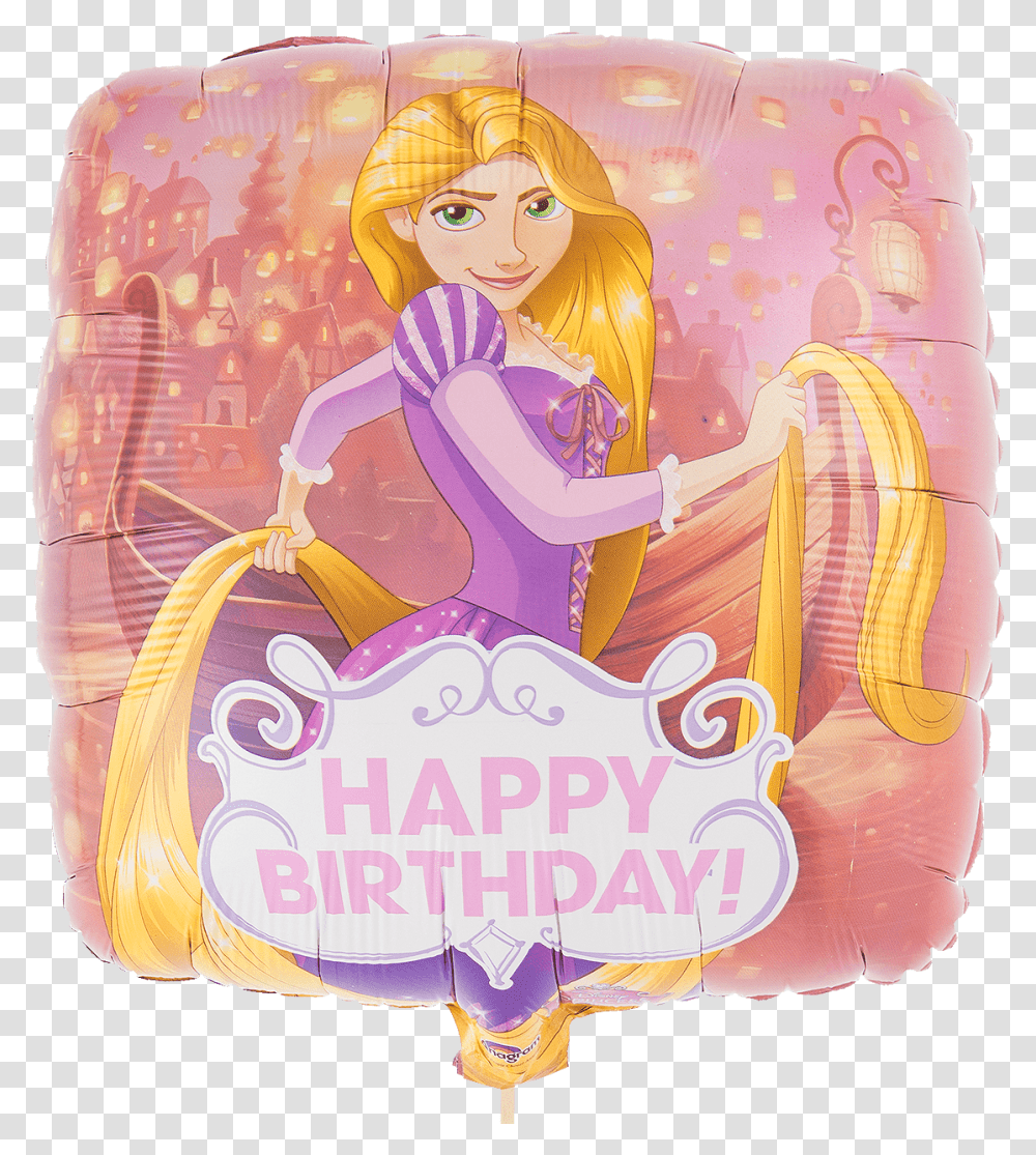 Download Hd Rapunzel Happy Birthday 18 Rapunzel Happy Happy Birthday Rapunzel, Art, Graphics, Drawing, Poster Transparent Png