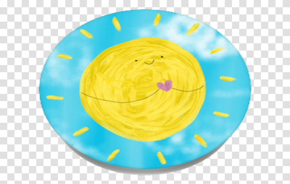 Download Hd Rays Of Hope Popsockets Circle Circle, Dish, Meal, Food, Balloon Transparent Png