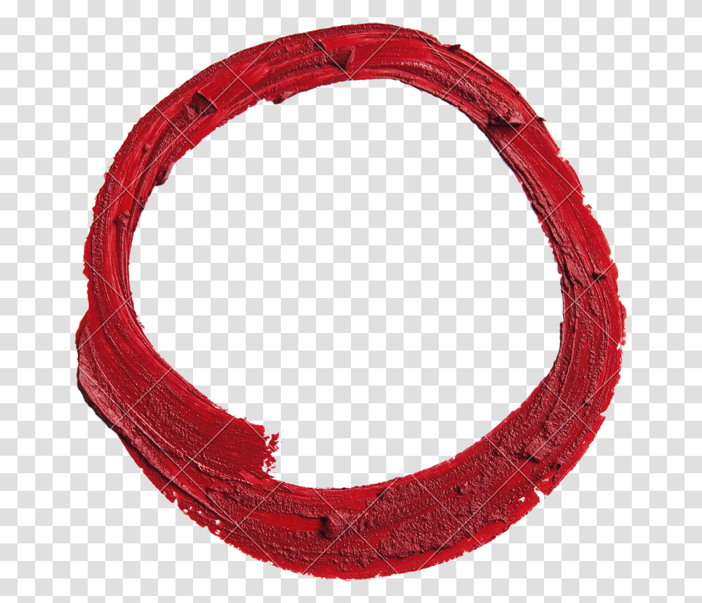 Download Hd Red And White Backgrounds Red Circle Lipstick Circle, Bracelet, Jewelry, Accessories, Accessory Transparent Png