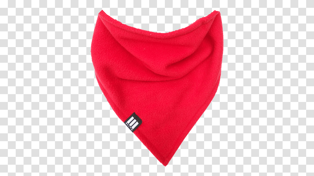 Download Hd Red Bandana Scarf, Clothing, Apparel, Headband, Hat Transparent Png
