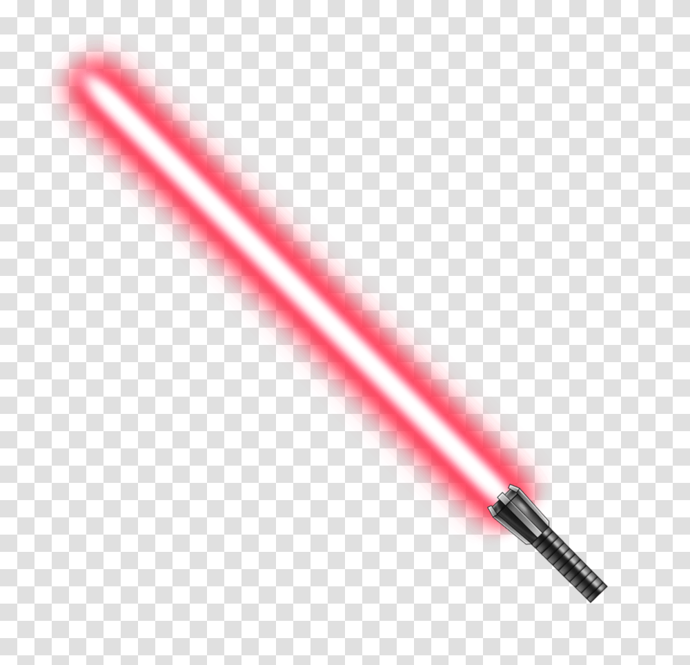 Download Hd Red Lightsaber Picture Red Lightsaber, Baseball Bat, Team Sport, Sports, Softball Transparent Png