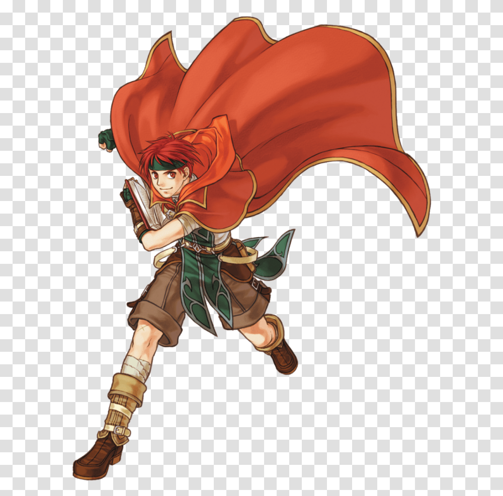 Download Hd Red Mage Anime Hair Eyes Boy Guy Anime Guy Red Hair, Person, Human, Clothing, Apparel Transparent Png