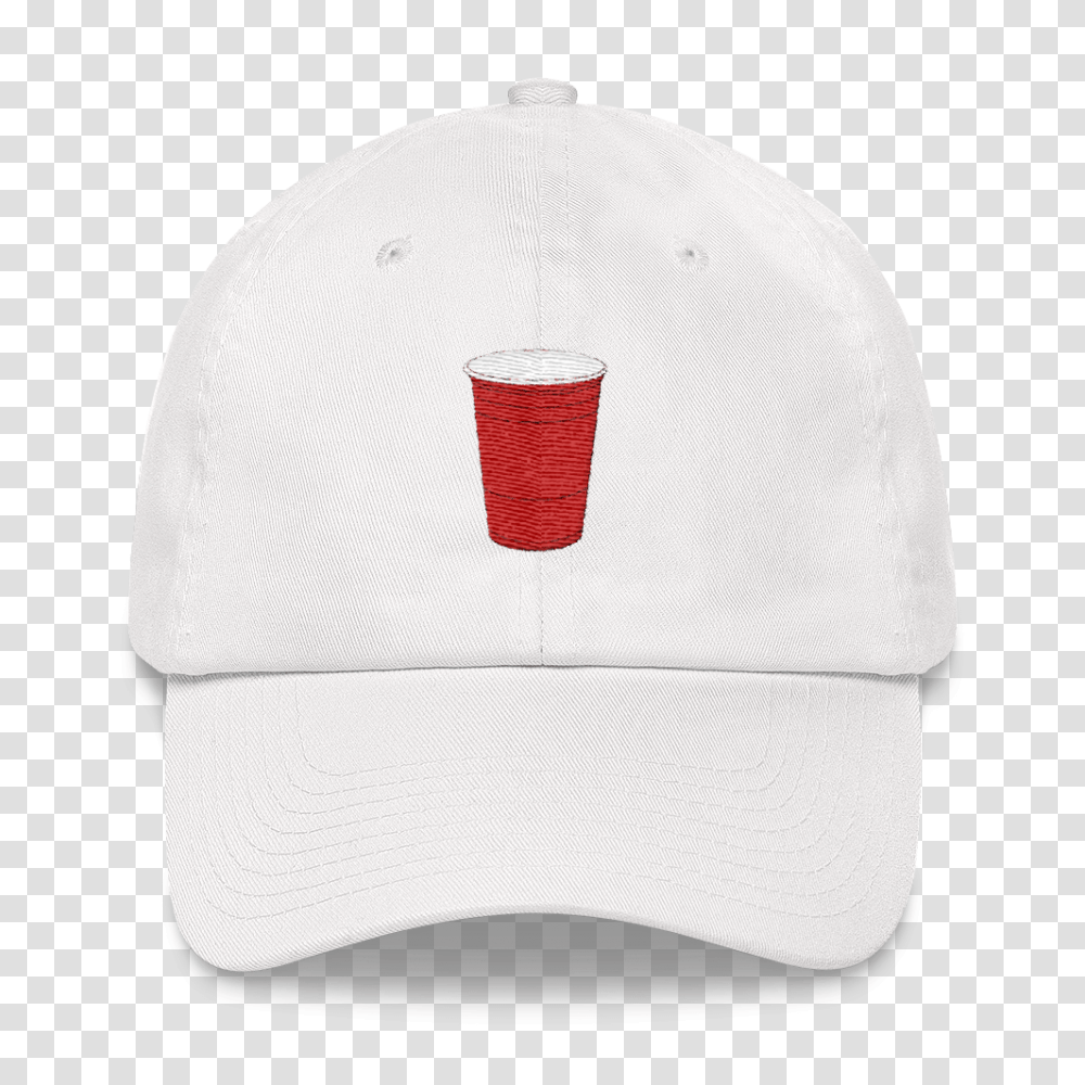 Download Hd Red Solo Cup Dad Hat Baseball Cap, Clothing, Apparel Transparent Png