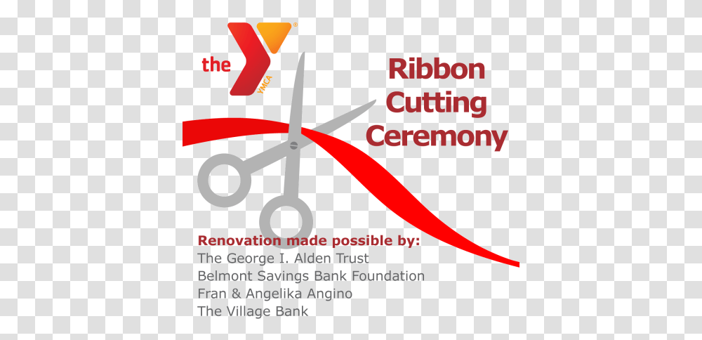 Download Hd Ribbon Cutting Ceremony Graphic Design, Poster, Advertisement, Flyer, Paper Transparent Png