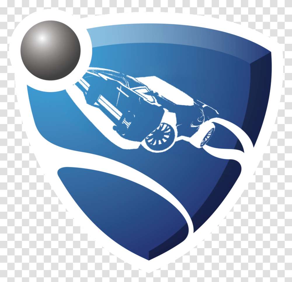 Download Hd Rocket League Car Background Rocket League Logo, Aircraft, Vehicle, Transportation, Label Transparent Png
