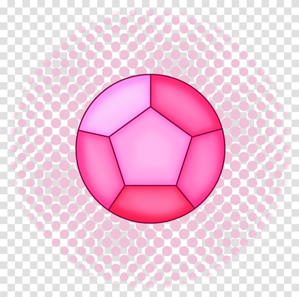 Download Hd Rose Quartz Gem Iphone Symbol, Sphere, Soccer Ball, Football, Team Sport Transparent Png