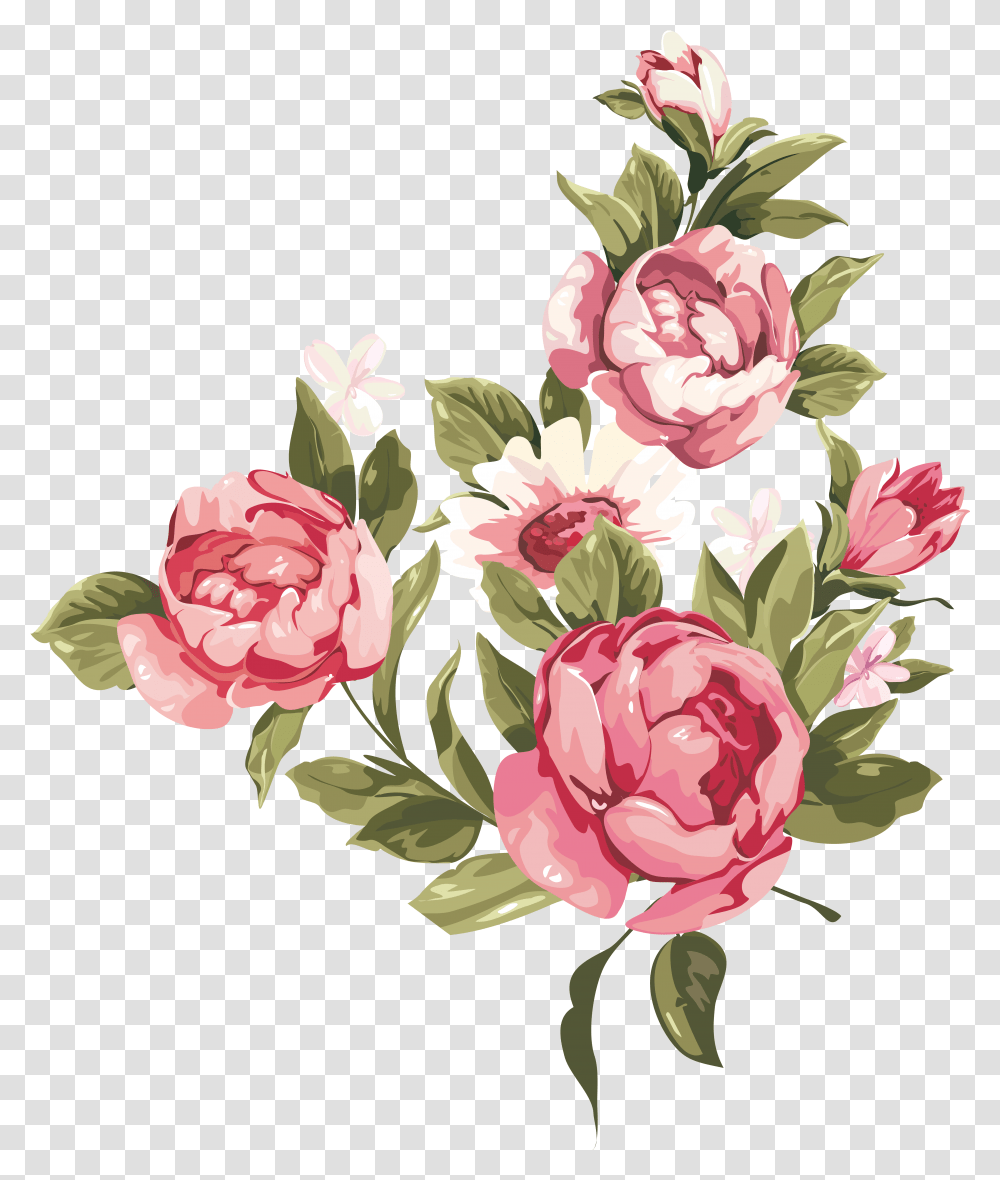 Download Hd Roses Clipart Border Image All Types Of Mothers On Day, Plant, Flower, Blossom, Peony Transparent Png