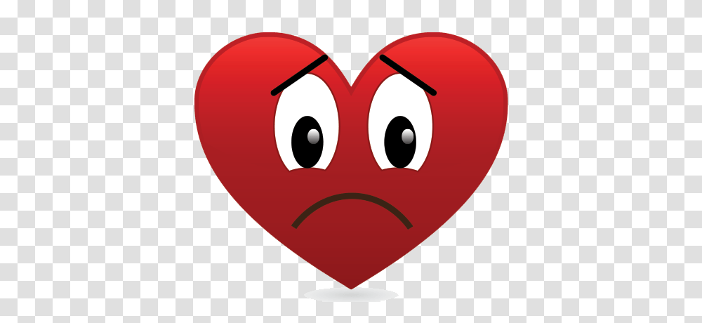 Download Hd Sad Heart Image Background Heart With Sad Heart With A Sad Face, Ball, Balloon, Mustache Transparent Png