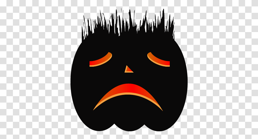 Download Hd Sad Pumpkin Angry Pumpkin Clip Art, Poster, Advertisement, Angry Birds Transparent Png