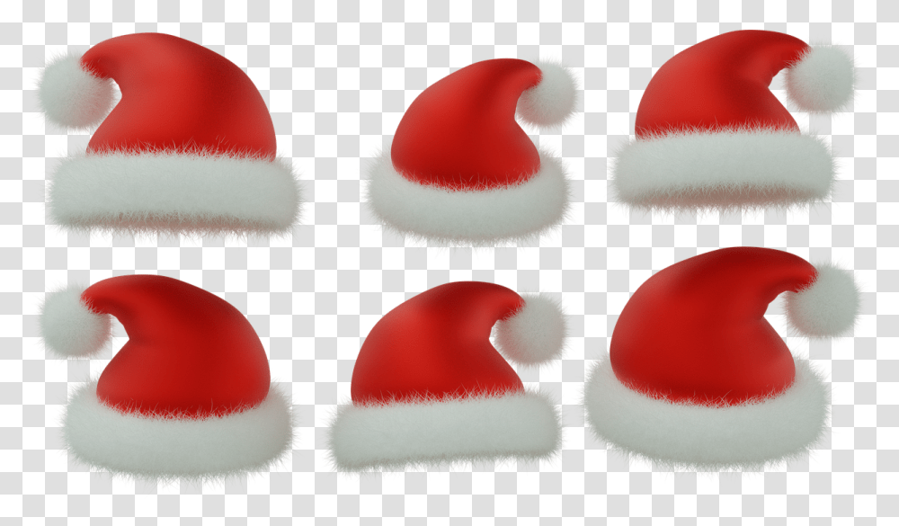 Download Hd Santa Hat Christmas Red Isolated Hat, Agaric, Mushroom, Plant, Fungus Transparent Png