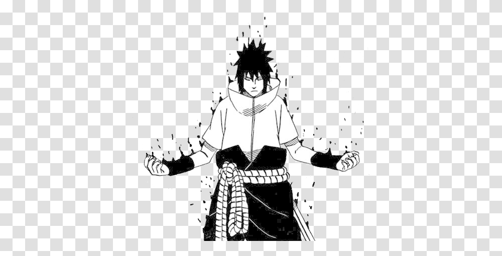 Download Hd Sasuke Manga Sasuke Uchiha Susanoo Aesthetic Naruto Wallpaper Iphone, Person, Human, Samurai, Knight Transparent Png