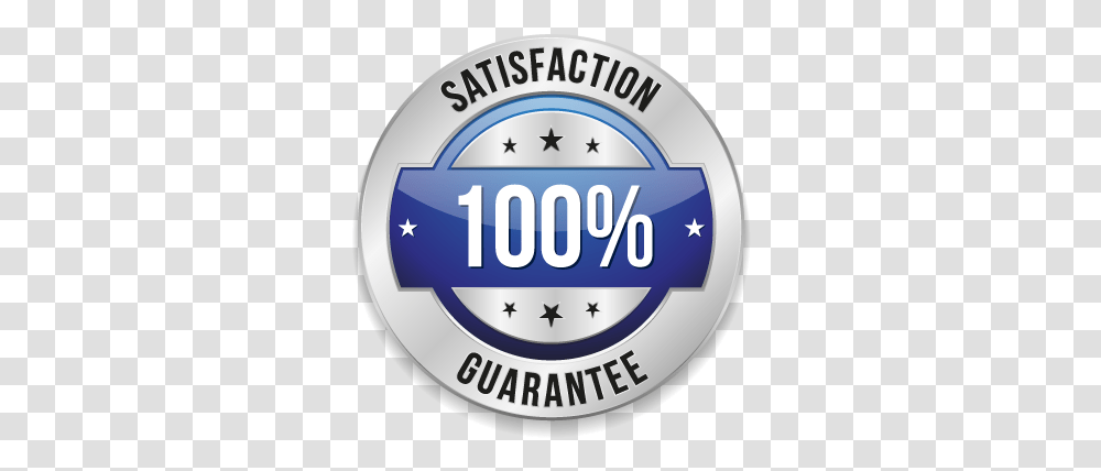 Download Hd Satisfaction Emblem, Label, Text, Logo, Symbol Transparent Png