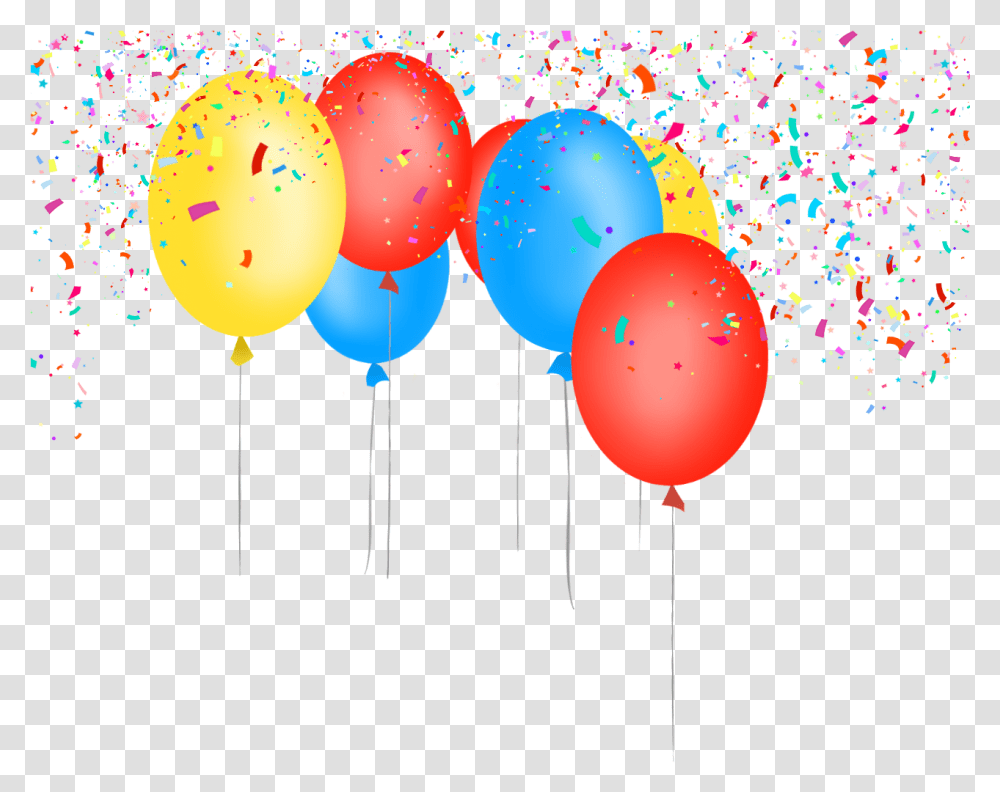 Download Hd Scballoons Mydrawing Balloons And Confetti, Paper Transparent Png