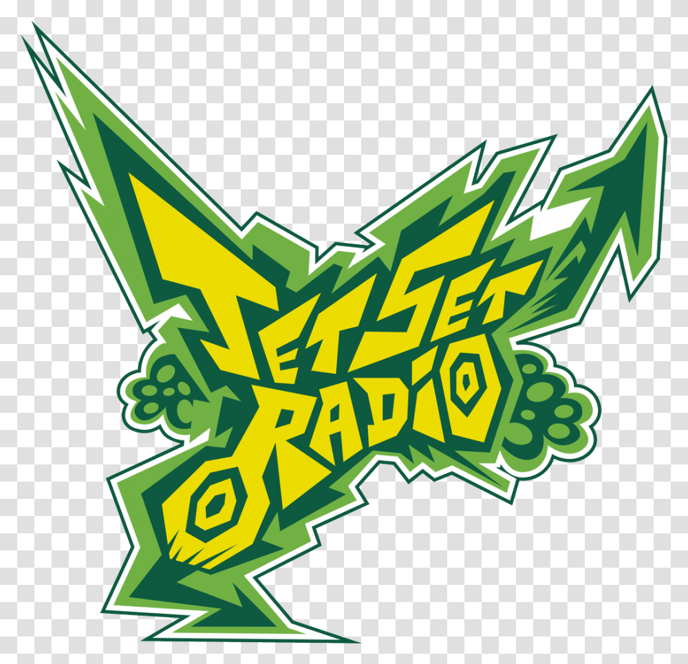 Download Hd Sega Dreamcast Logo Jet Set Radio Logo, Symbol, Trademark, Emblem, Star Symbol Transparent Png