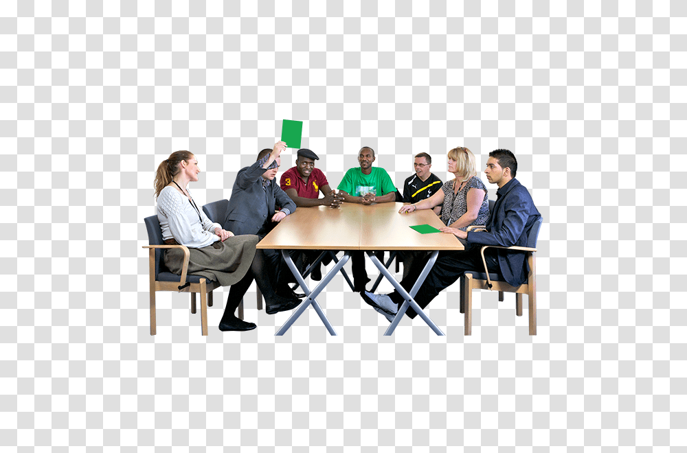 Download Hd Self Advocacy Group People Free Cafe People Sitting At Table, Person, Chair, Furniture, Cafeteria Transparent Png