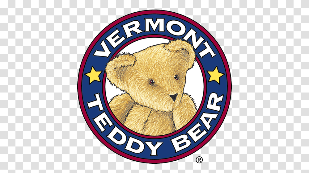Download Hd Share This Profile Vermont Teddy Bear Logo Vermont Teddy Bear, Symbol, Trademark, Toy, Text Transparent Png