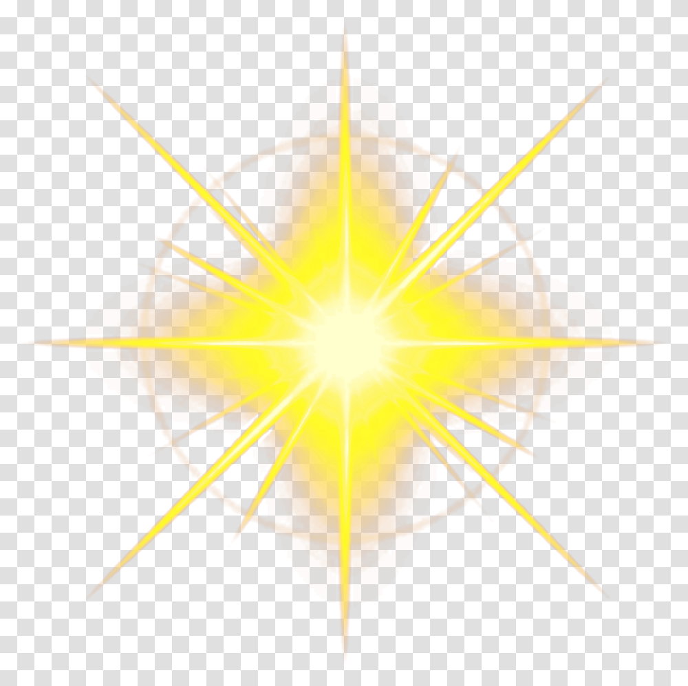 Download Hd Shining Decorations Light Estrellas Brillantes, Flare, Outdoors, Sunlight, Nature Transparent Png