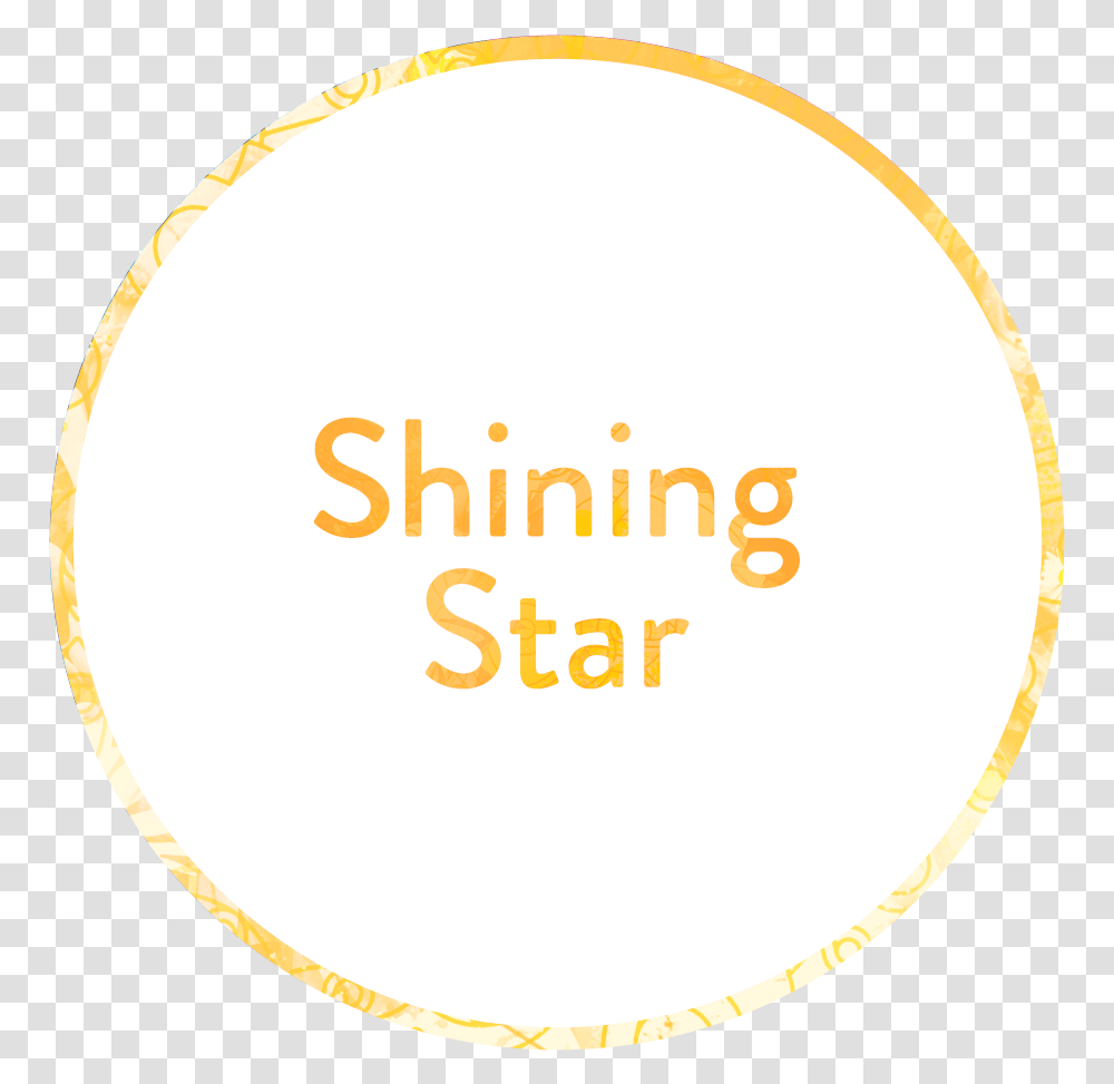 Download Hd Shining Star Image Nicepngcom Dot, Label, Text, Balloon, Sticker Transparent Png