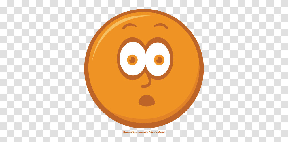 Download Hd Shocked Smiley Face Pin Free Surprised Happy, Plant, Food, Vegetable, Text Transparent Png