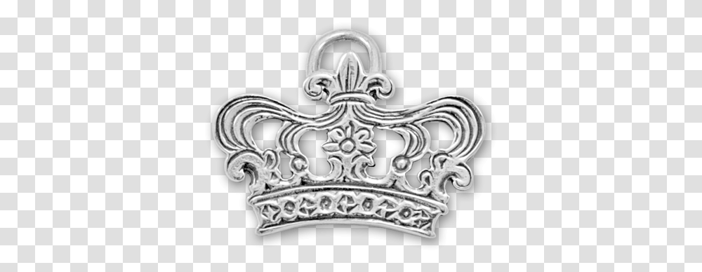 Download Hd Silver Crown Motif, Accessories, Accessory, Jewelry, Rug Transparent Png