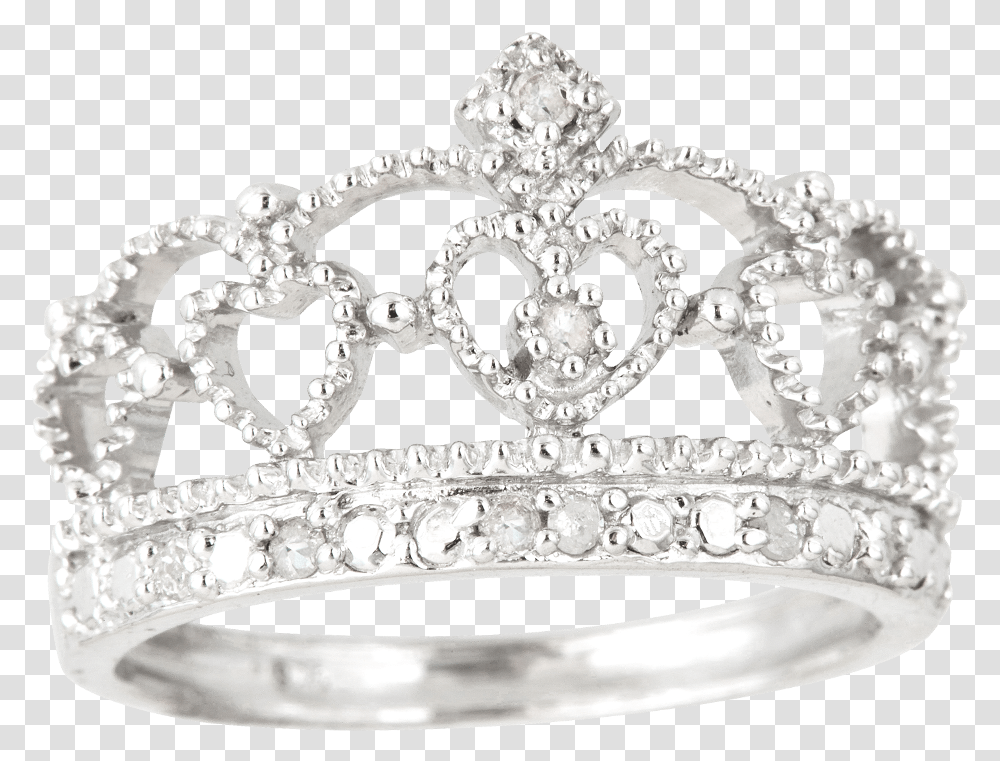 Download Hd Silver Crown Tiara, Jewelry, Accessories, Accessory, Wedding Cake Transparent Png