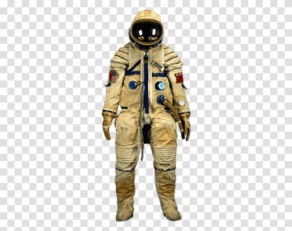 Download Hd Spacesuit Cosmonaut Space Suit Usa Vs Russia Space Suit, Person, Human, Astronaut Transparent Png