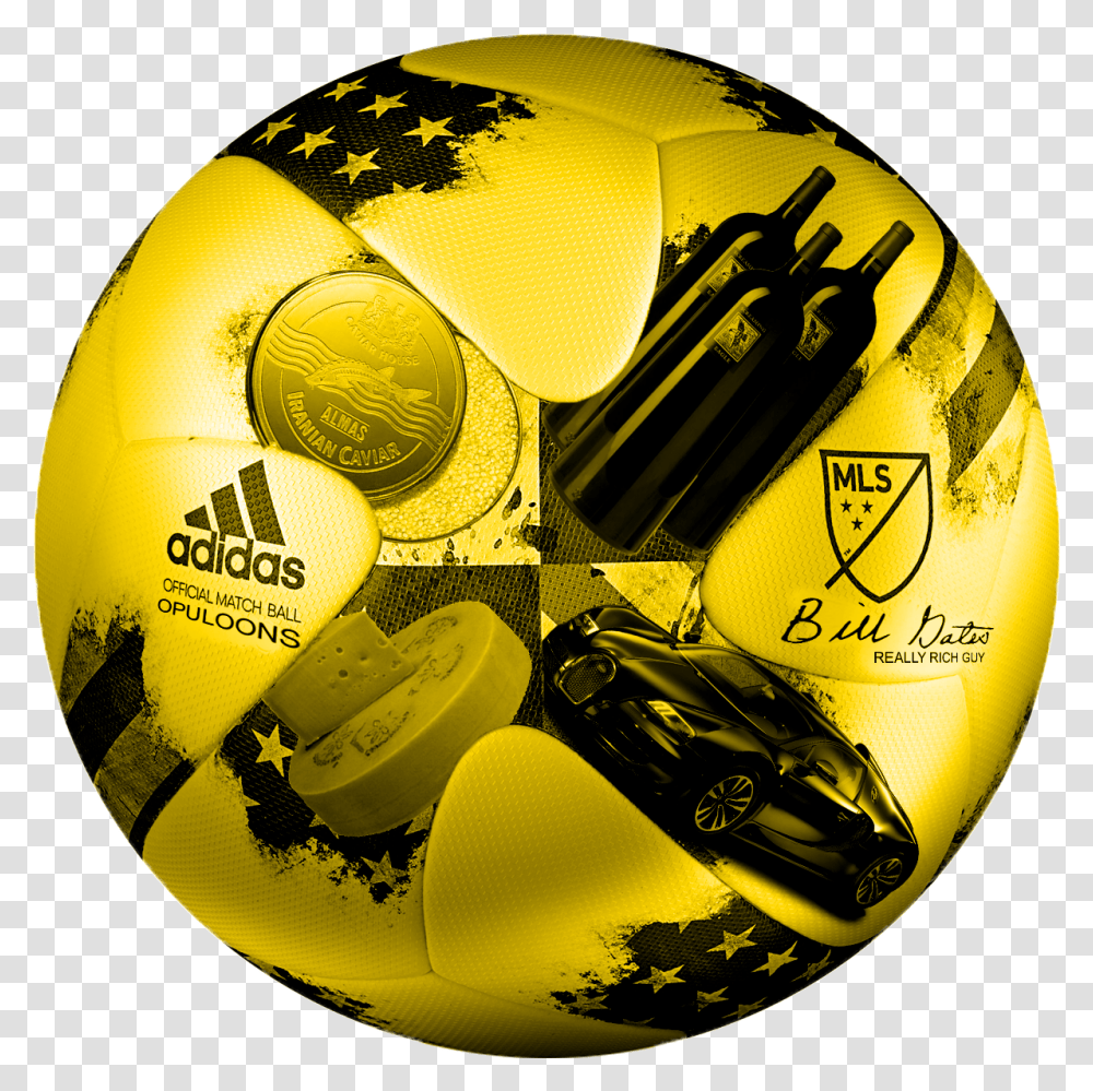 Download Hd Special Edition Gold Plated Opuloons Mls Ball Mls Gold Ball, Sphere, Sport, Sports, Soccer Transparent Png