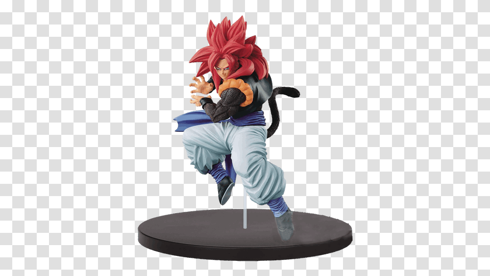 Download Hd Ssj4 Gogeta Figure Image Dragon Ball Figures Gogeta, Person, Human Transparent Png