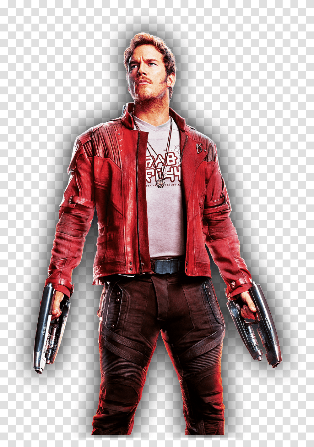 Download Hd Star Lordpeter Quill Guardians Of The Galaxy Star Lord Wallpaper Chris Pratt, Clothing, Apparel, Jacket, Coat Transparent Png