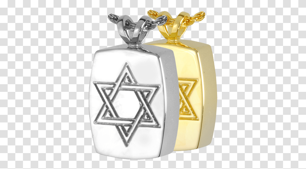 Download Hd Star Of David Urn Necklace Mount Zonah Medical Center Logo, Star Symbol, Trophy, Gold Transparent Png